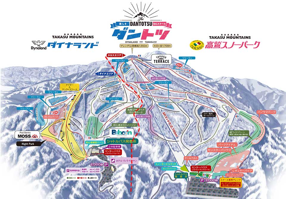 takasudyna_ski_map